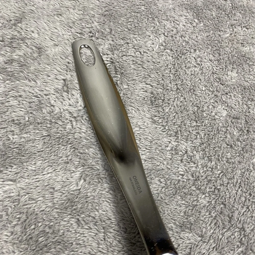 Oneida Stainless HEIRESS Slotted Serving Spoon  18/0